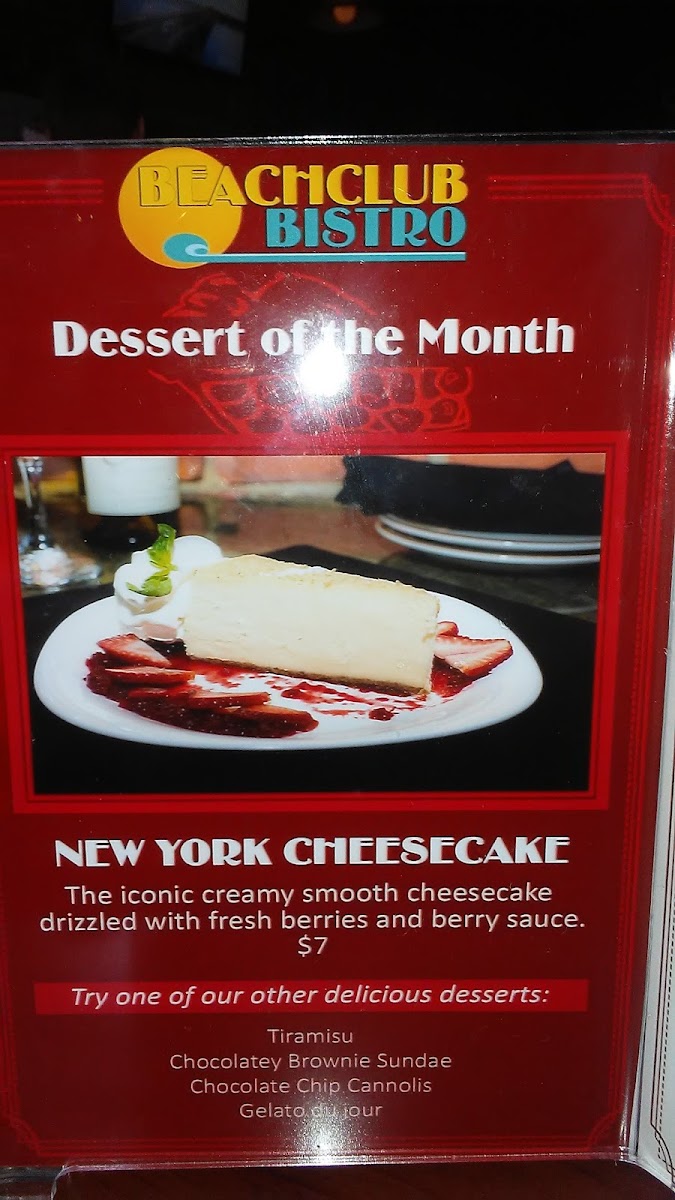 Menu Beach Club Bistro-1