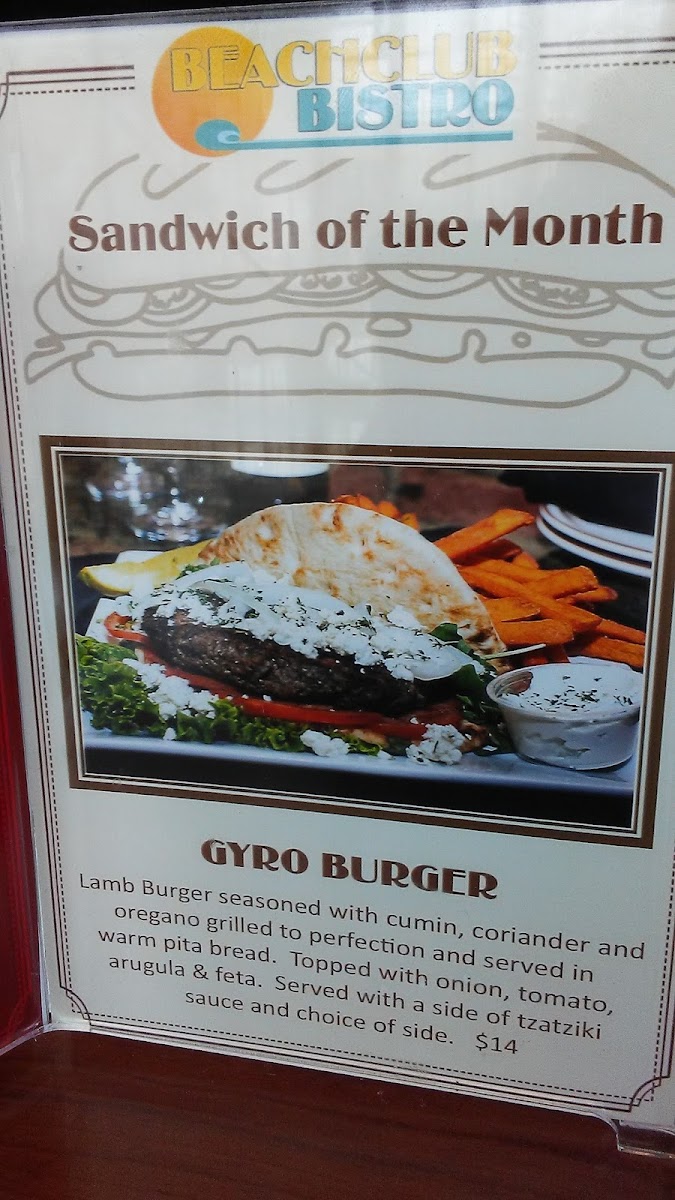 Menu Beach Club Bistro-3