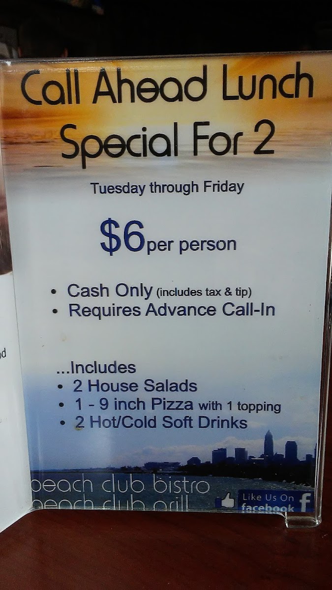 Menu Beach Club Bistro-4